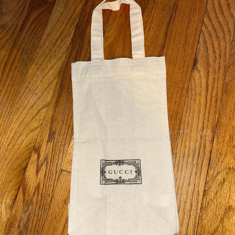 Gucci Ivory Canvas Tote